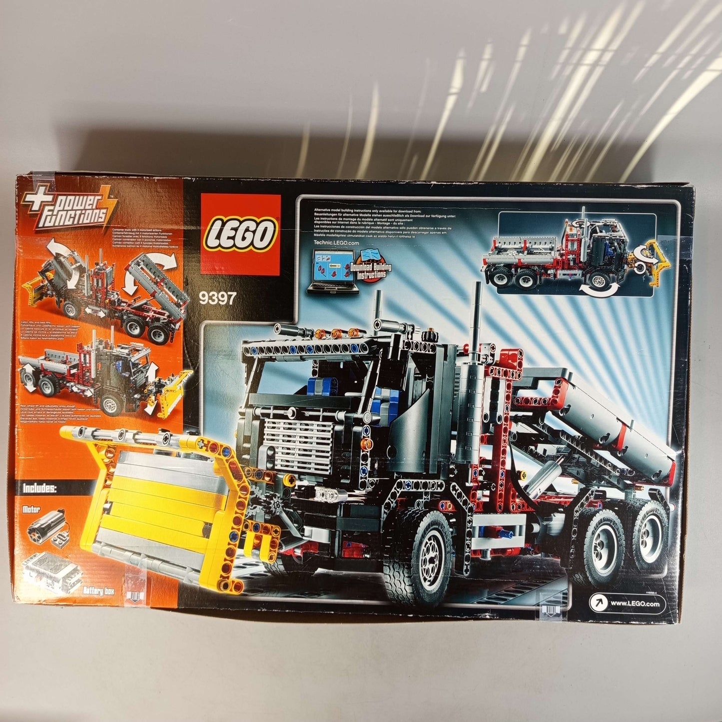 LEGO Technic 9397 Holztransporter, gebraucht, ab 10 11 12 Jahre | ✅ geprüft