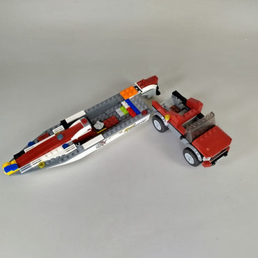 LEGO Pick-Up & Sportboot Set 60017 – gut erhalten