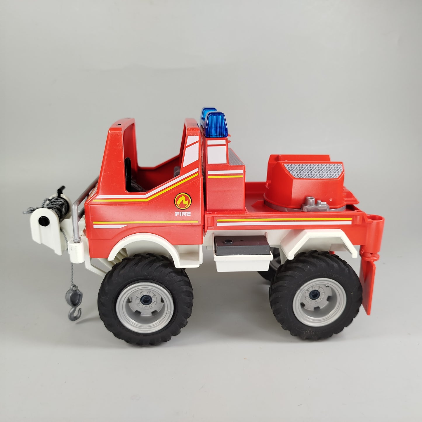 Playmobil Feuerwehr- und Rettungsset - Geländewagen und Löschboot Feuerwehr- und