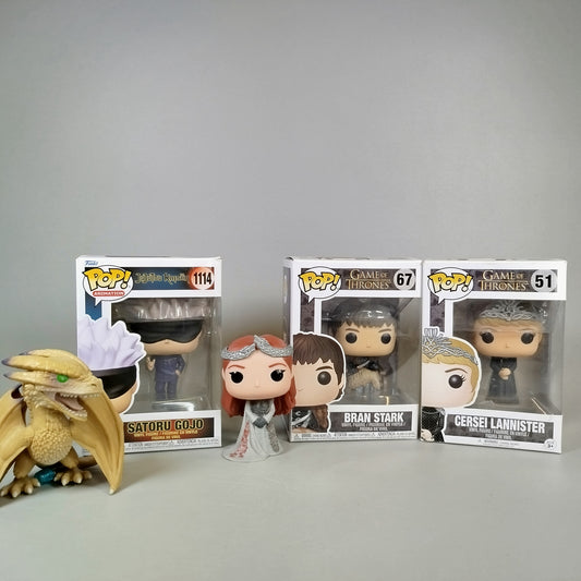Funko Sammelfiguren Set - Game of Thrones & Jujutsu Kaisen