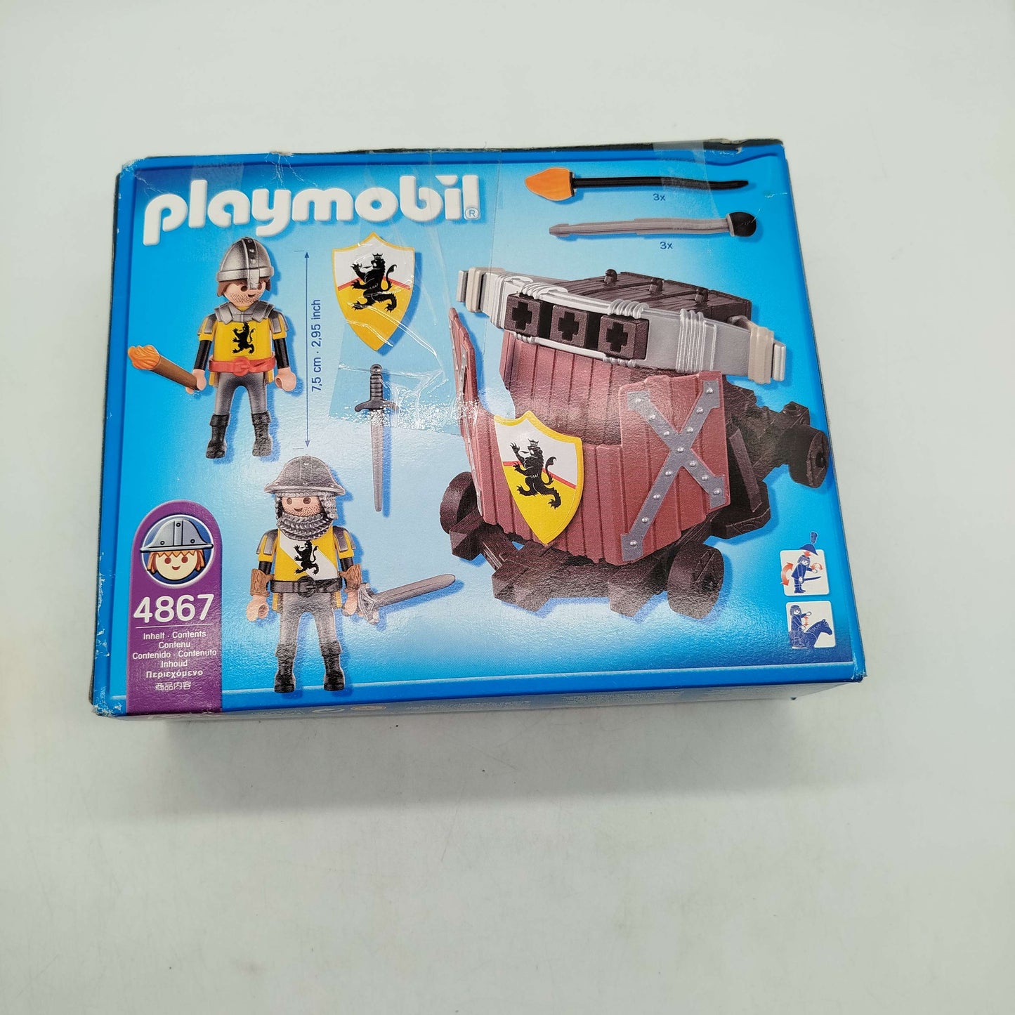 Playmobil 4867 Balliste mit Löwenrittern