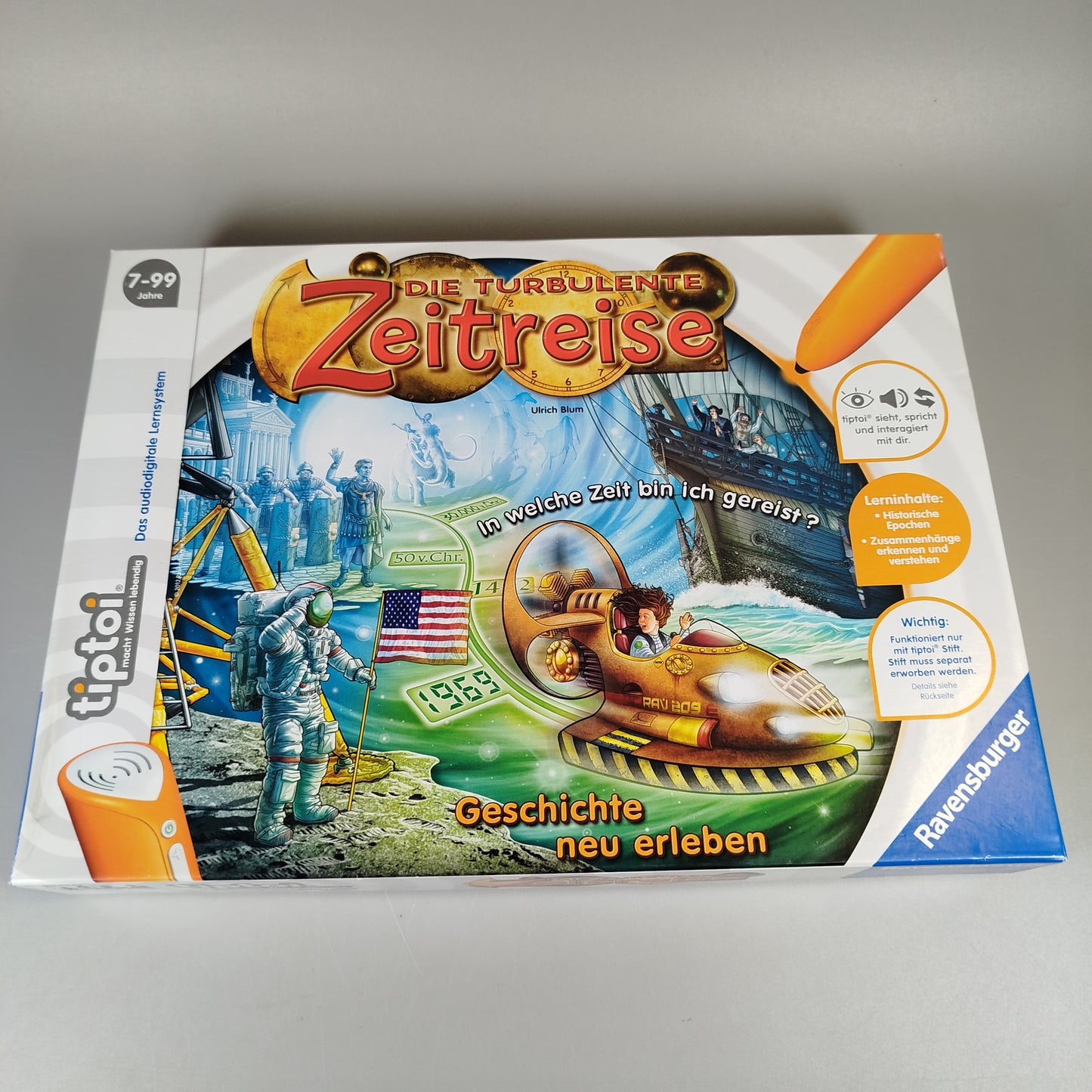 Ravensburger Tiptoi Brettspiel – Die turbulente Zeitreise