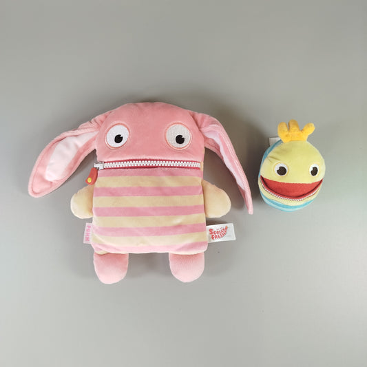 Schmidt Spiele Plüschfigur - Sorgenfresser - 2 Stück