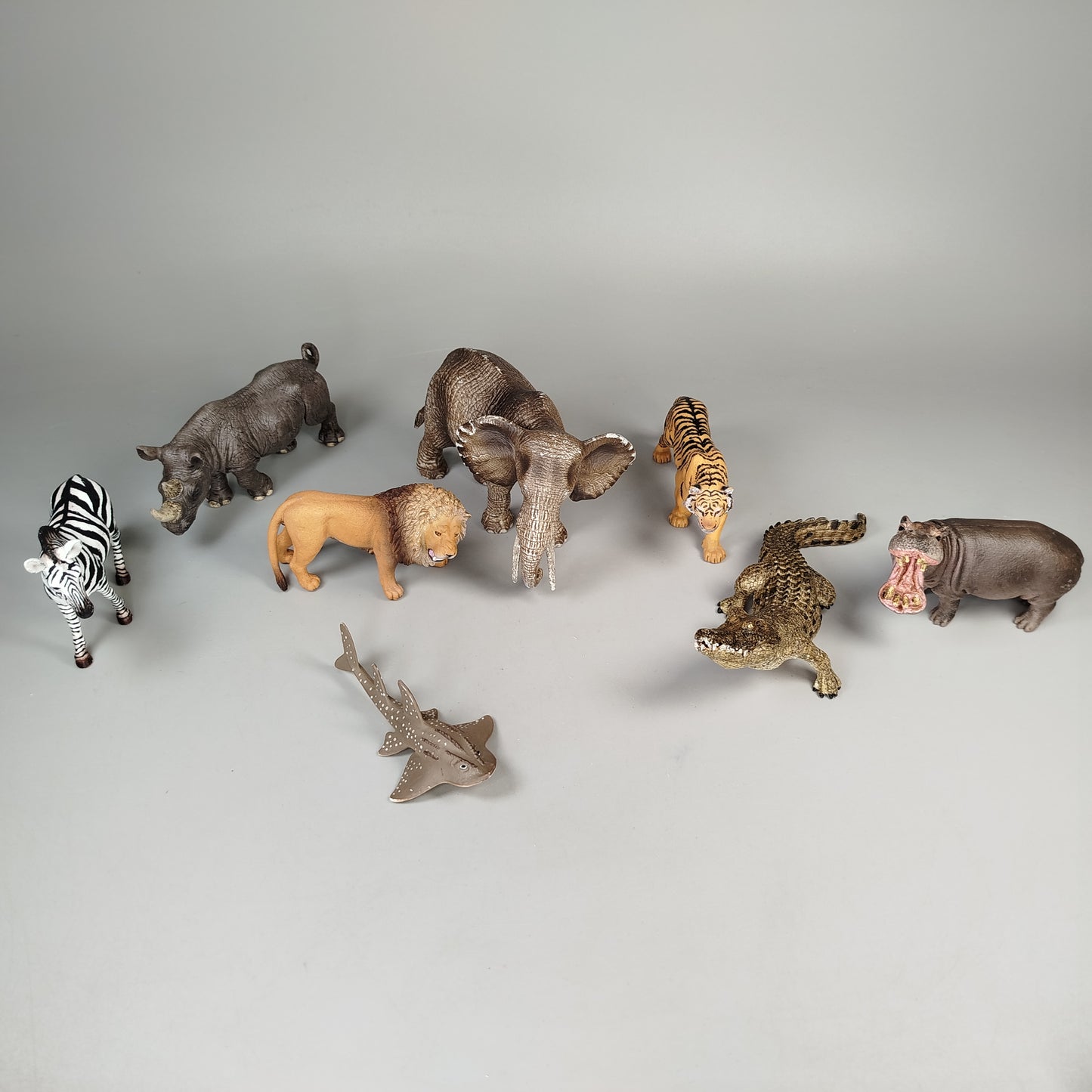 Schleich Zoo Tierfiguren Set von 8, sehr gut erhalten