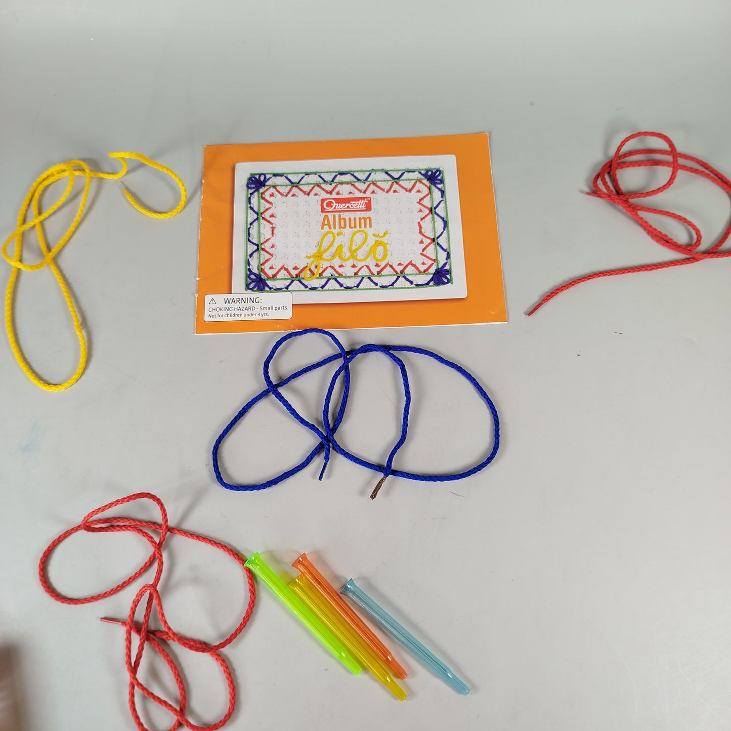 Quercetti Fädel- & Mosaik-Set - Kreatives
