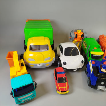 Fahrzeugset - Rettungsfahrzeuge - 11-teilig für Rollenspiele