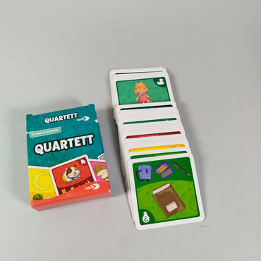 HABA, Noris Spiele- und Kartenset-Bundle: Pantomime, Zahlen-Dino, Quartett un