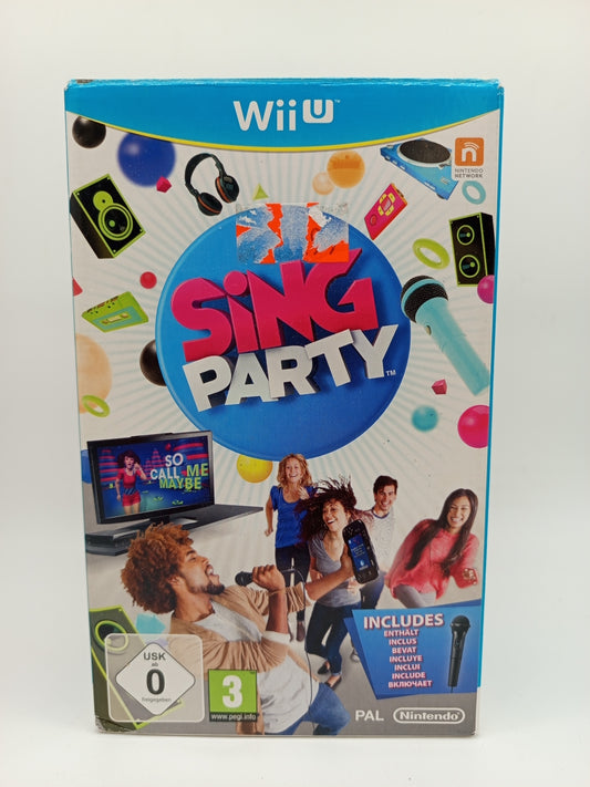 Nintendo Wii U Spiel – Sing Party mit Mikrofon, OVP