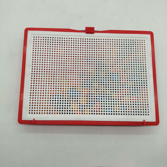 Steckspiel Mosaik Pilzpuzzle im Koffer Motorikspiel