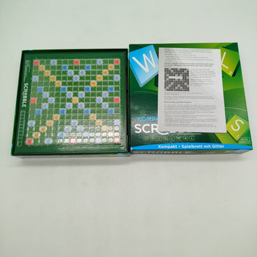 Mattel Scrabble Kompakt Y9618 Brettspiel ab 10 Jahren