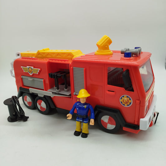 Simba Feuerwehrmann Sam Jupiter Feuerwehrauto mit Zubehör