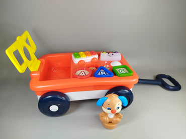 Fisher Price Zugspielzeug – Interaktiver Lernwagen, gebraucht