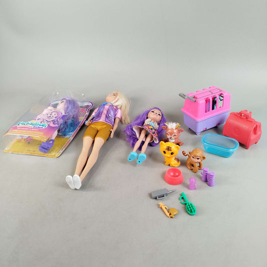 Mattel Bundle Barbie Enchantimals Puppen & Tiere