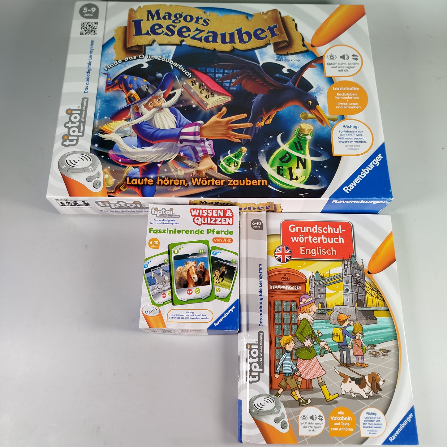 Ravensburger Lernspiel - Magors Lesezauber - Set