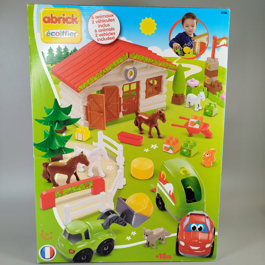 Abrick Écoiffier Spieleset - Bauernhof - 18M+