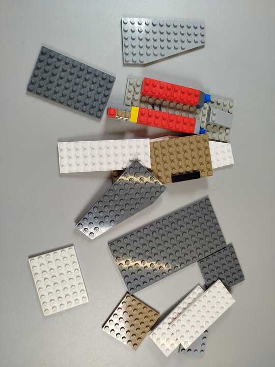 Konvolut ca. 5 kg verschiede Marken - Lego und kompatible Steine