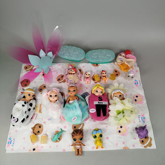 Zapf Creation Bundle Baby born Set von 14 Puppen & Tiere ab 3 Jahre
