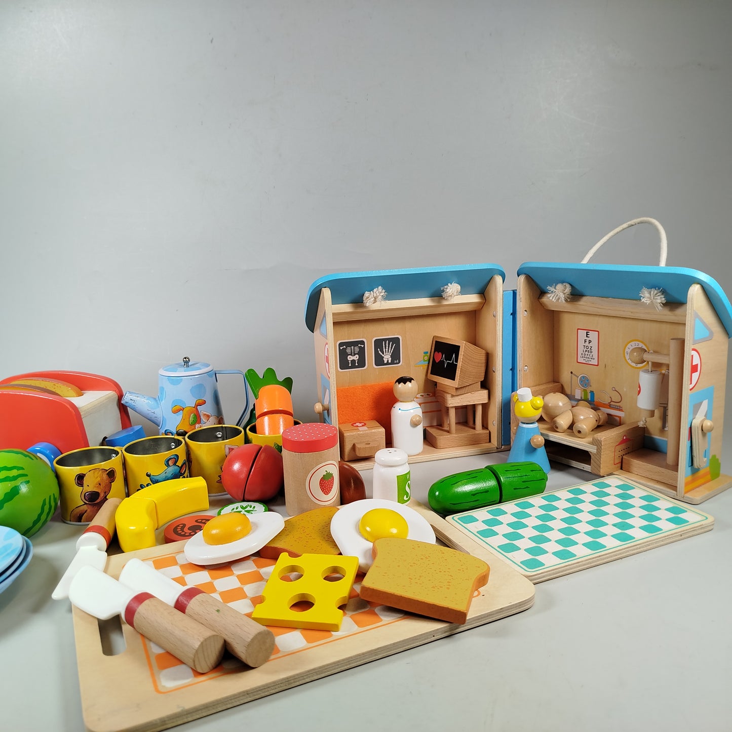 Spielset - Krankenhaus & Küche - Set
