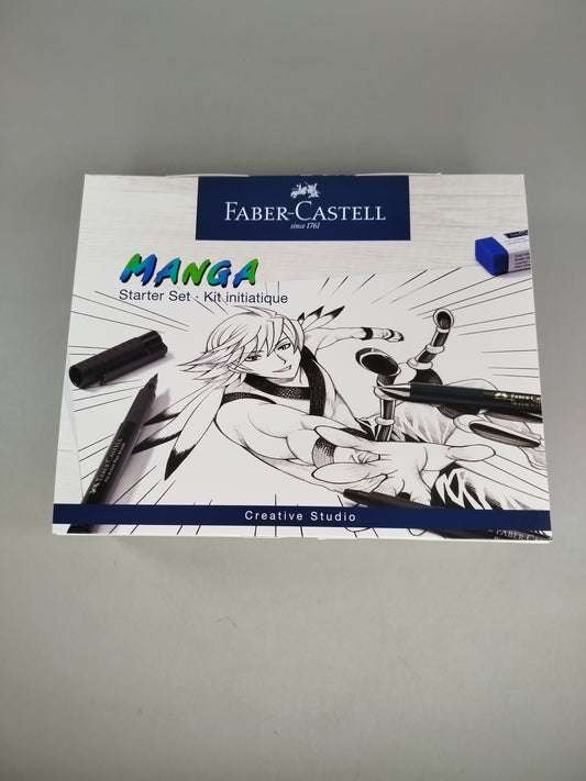 Faber-Castell Manga Starter Set – Kreatives Zeichen-Set, OVP