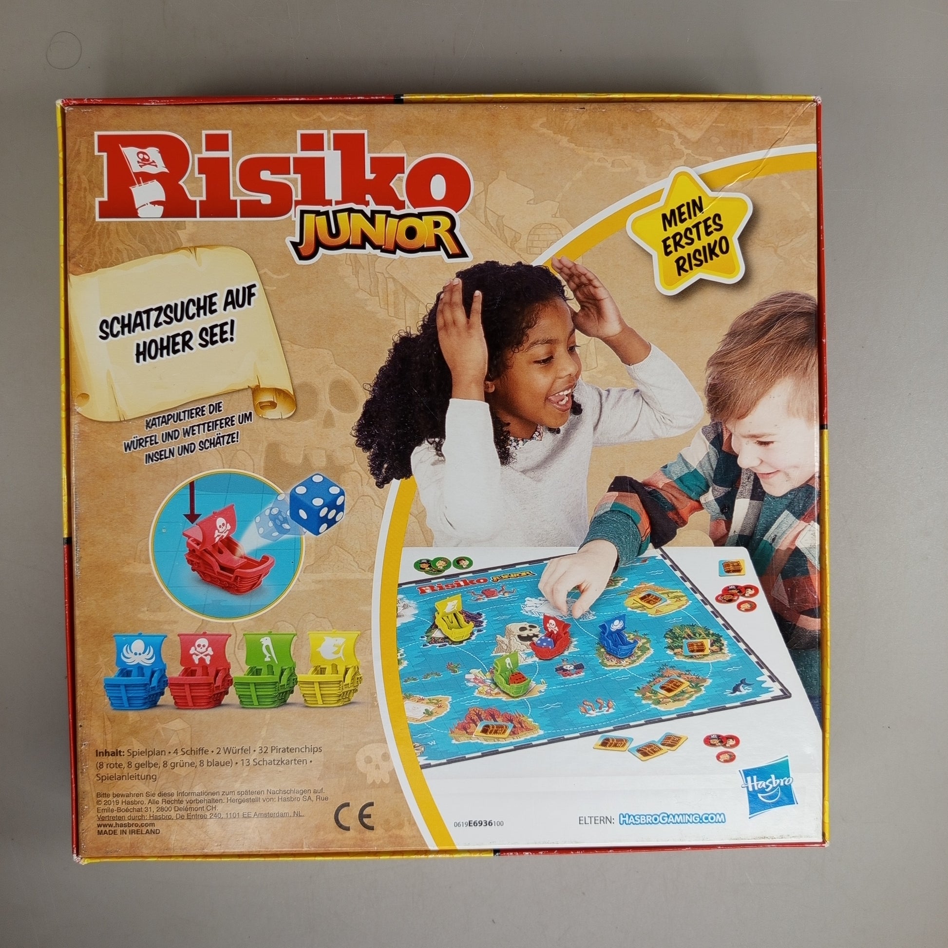 Hasbro Gaming Brettspiel – Risiko Junior, OVP