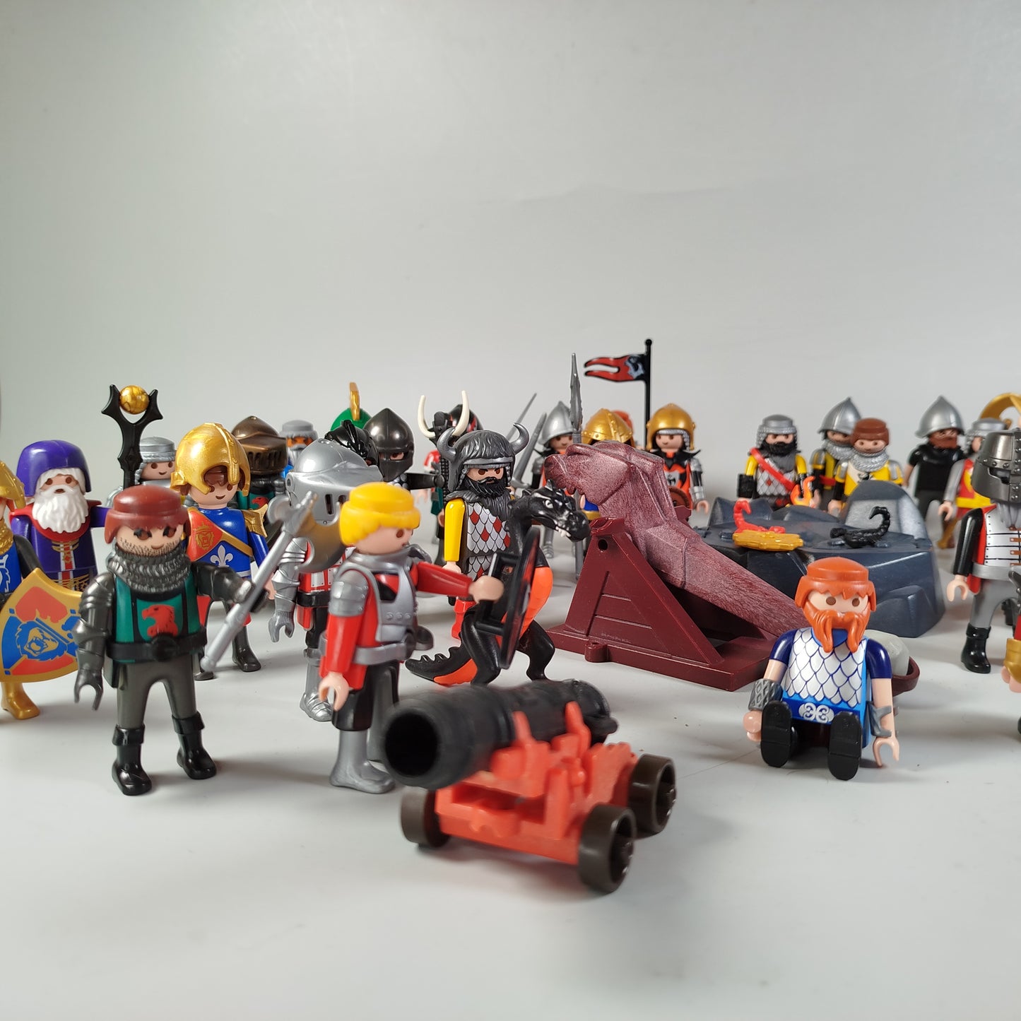 Playmobil Ritter-Spielset mit Figuren und Zubehör - Komplett Ritter-Spielset mit