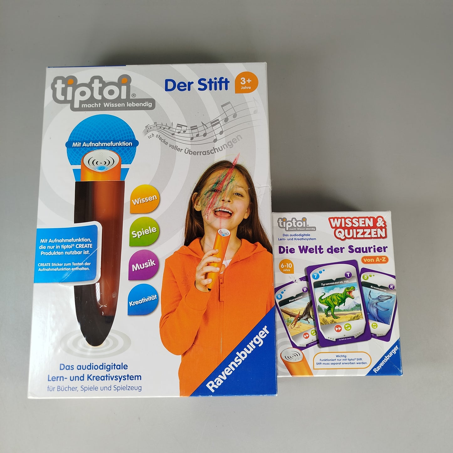 Ravensburger Tiptoi Dinosaurier Quiz, Lernspiel, gut erhalten