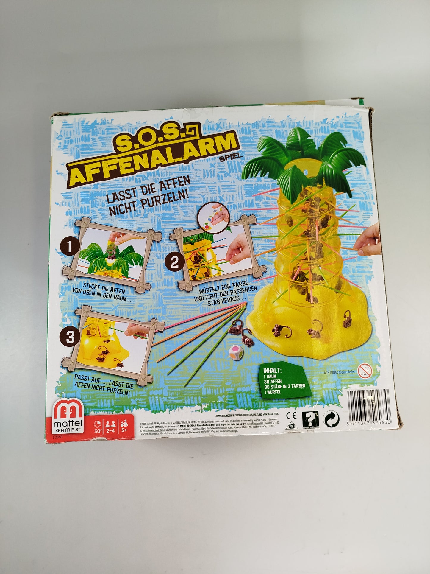 Mattel S.O.S. Affenalarm – Geschicklichkeitsspiel