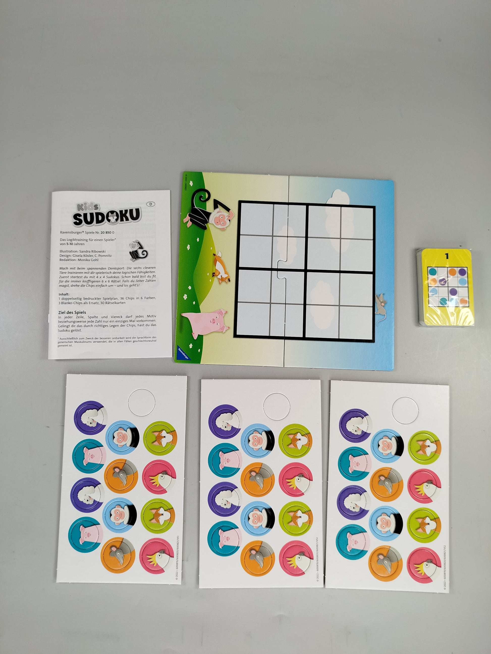 Ravensburger Brettspiel-Set – Kids Sudoku & Super Mario