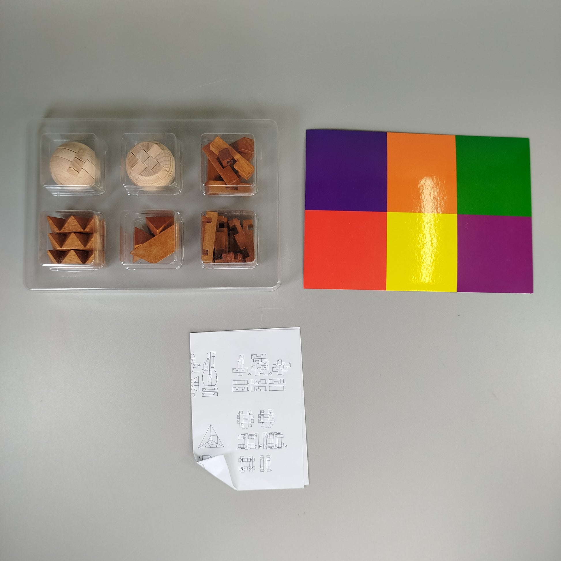 Puzzle und Quiz Kartenspiele Set - Abenteuer zum Lernen