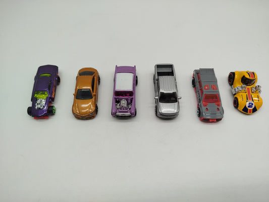 Hot Wheels Auto-Set von 6 – Sportwagen & Pickup