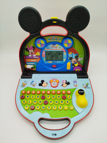 VTech Disney Mickey Maus Wunderhaus Lernspielzeug Laptop