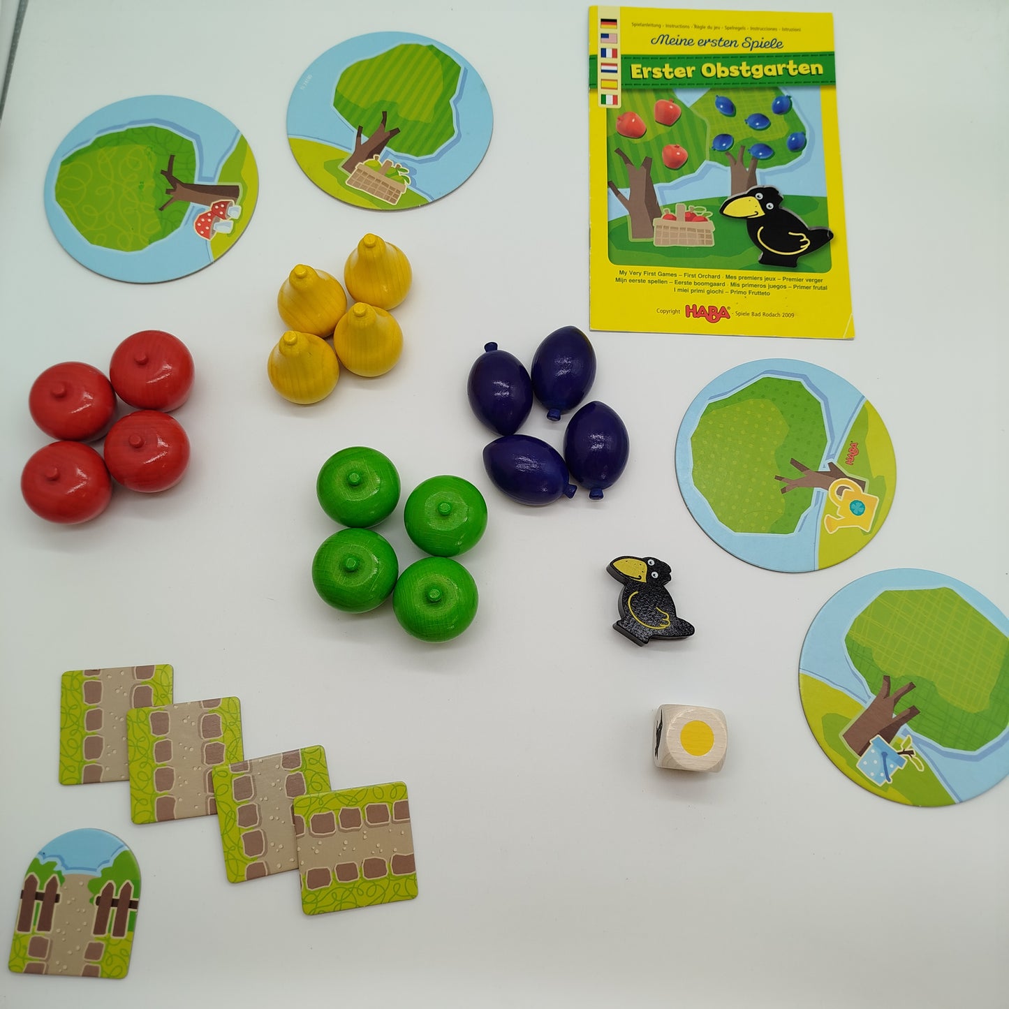 HABA Brettspiel - Erster Obstgarten & Würfelwürmchen