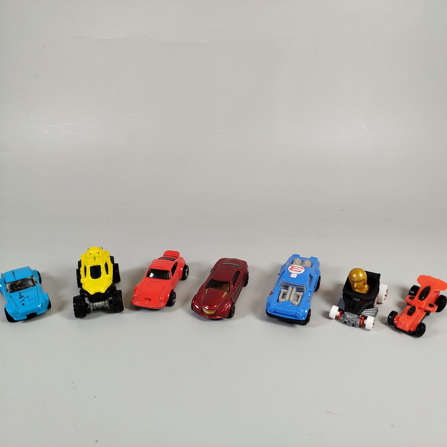 Mattel Spielzeugauto Set – 7 Fahrzeuge