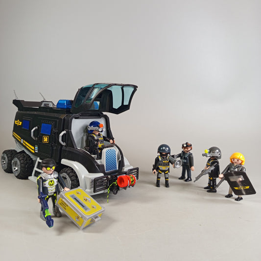Playmobil Polizei Taktikfahrzeug 5564 – mit 6 Figuren, Set