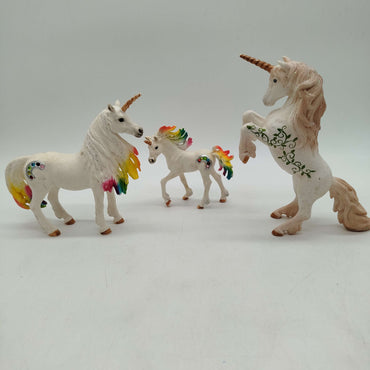 Schleich Bundle Einhorn 5x Figuren, gebraucht, ab 3 4 5 Jahre | ✅ geprüft