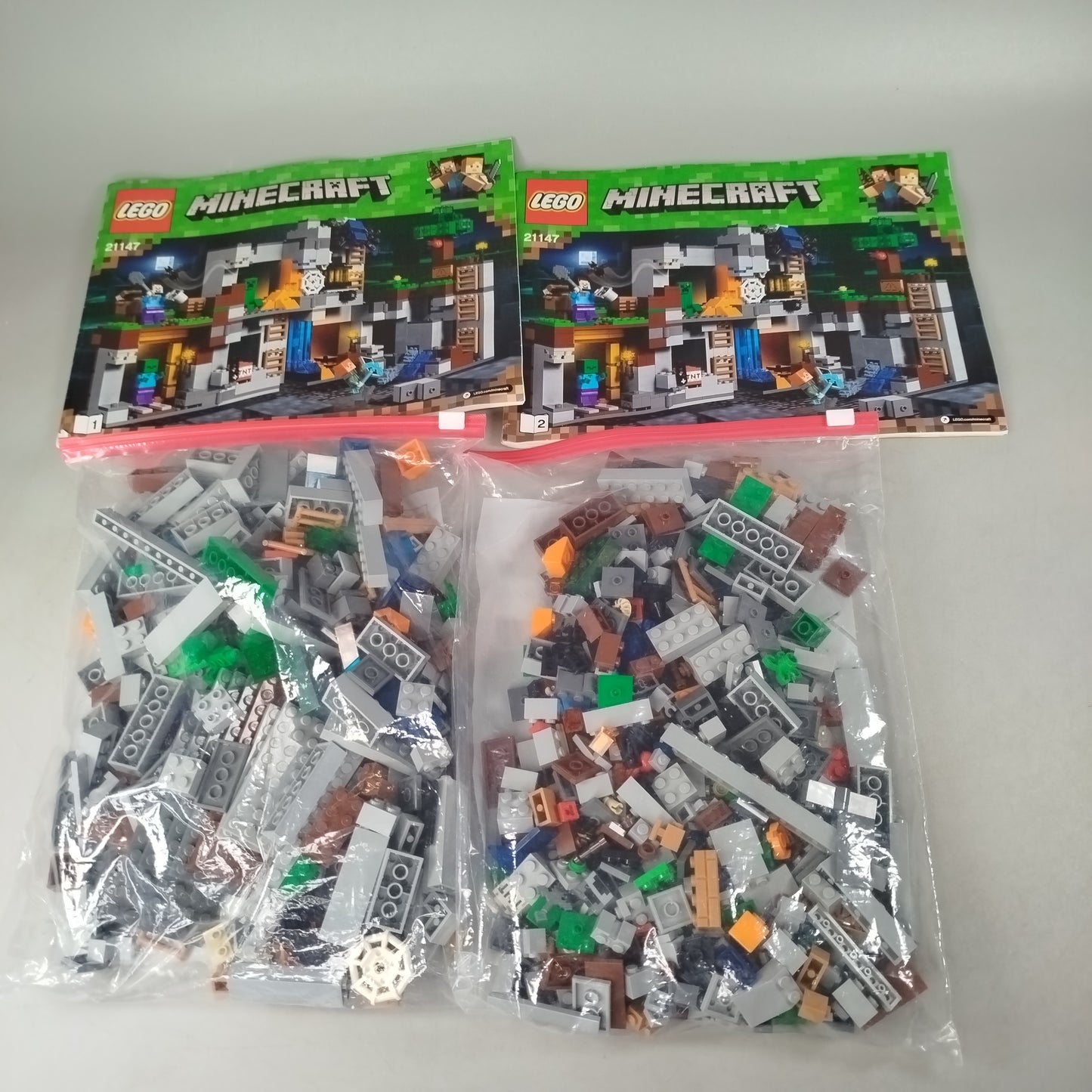 LEGO Minecraft Felsen 21147 Bauset, gebraucht, ab 6 7 8 Jahre | ✅ geprüft