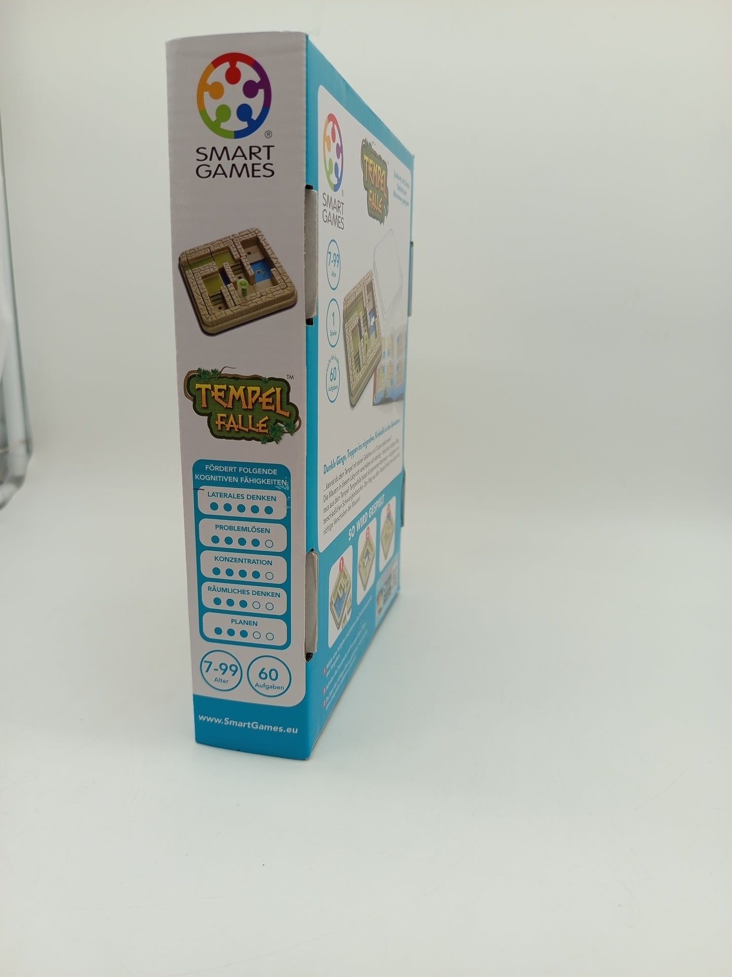 Smart Games Logikspiel – Tempel Falle, 60 Herausforderungen, neu, OVP