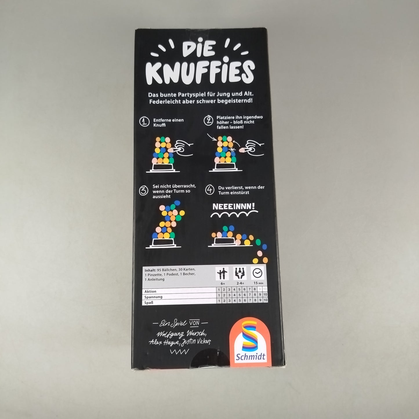 Schmidt Die Knuffies Gesellschaftsspiel, wie neu, ab 6 7 8 Jahre | ✅ geprüft
