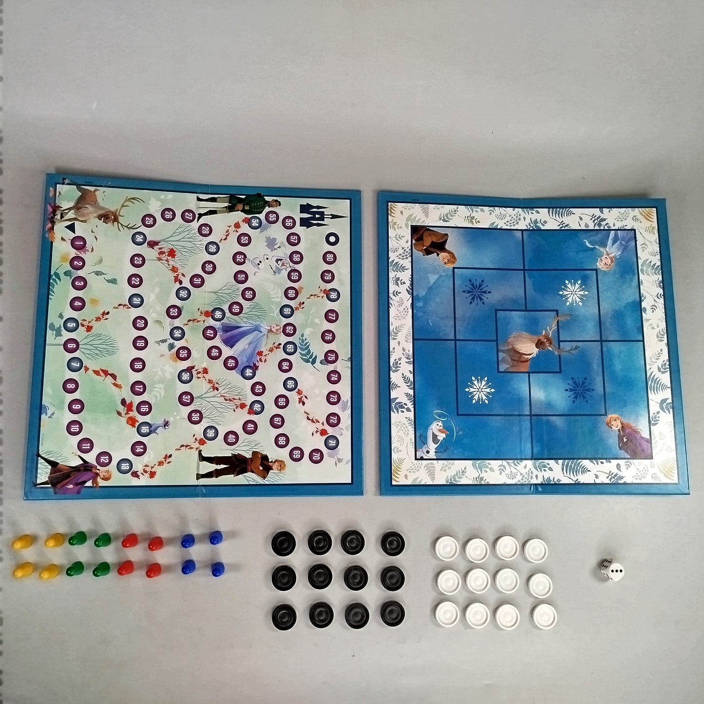 Verschiedene Marken Spielebundle Einhorn Glitzerglück & Frozen Spielesammlung