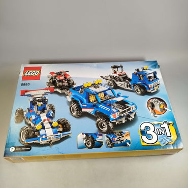 LEGO 5893 Geländewagen mit Quad, gebraucht, ab 10 11 12 Jahre | ✅ geprüft