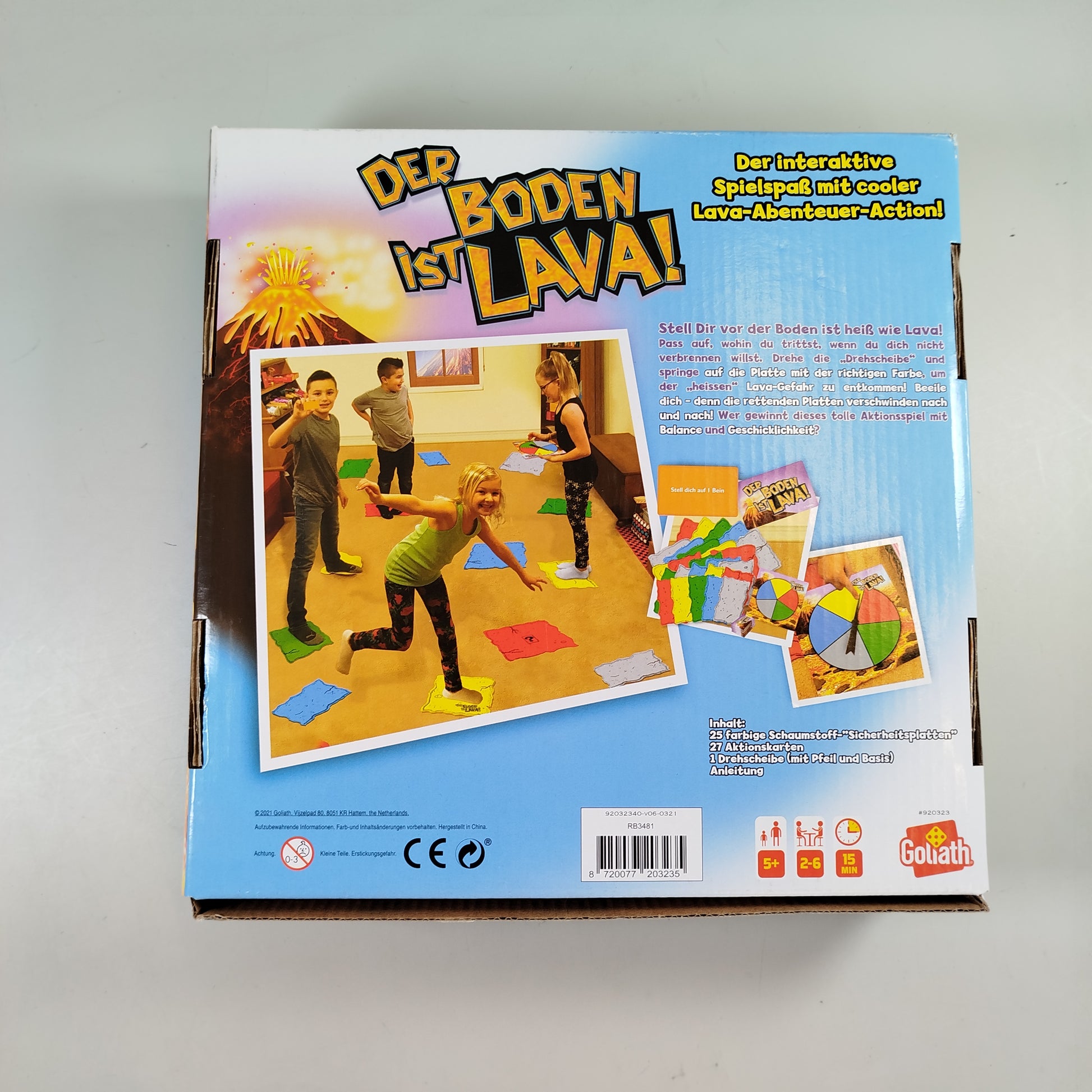 Goliath Der Boden ist Lava! Aktionsspiel