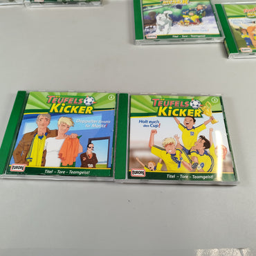 Europa Teufelskicker Hörspiel CD-Set von 16 – Jugend-Fußball Abenteuer