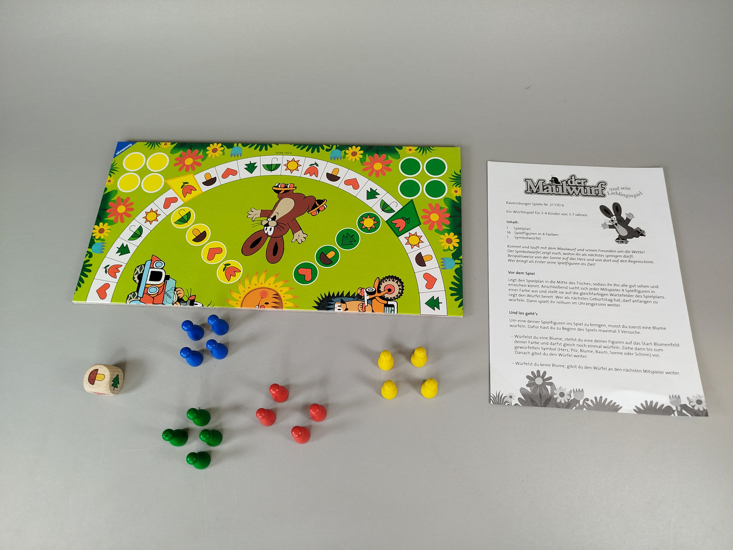 Ravensburger Brettspiel - Der Maulwurf und sein Lieblingspiel und Memorie