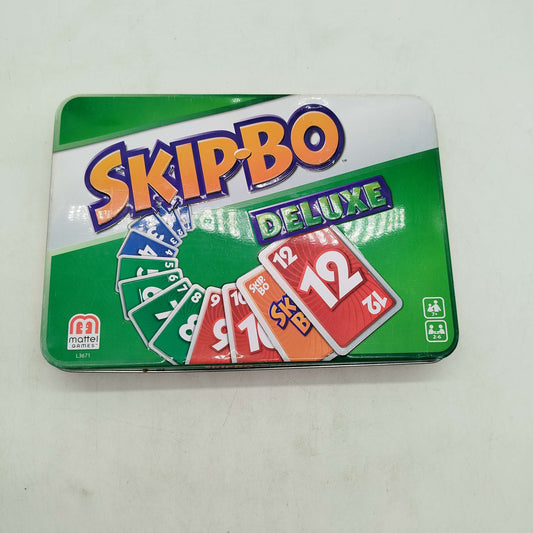 Mattel Skip-Bo Deluxe Kartenspiel, gebraucht, ab 6 7 8 Jahre | ✅ geprüft
