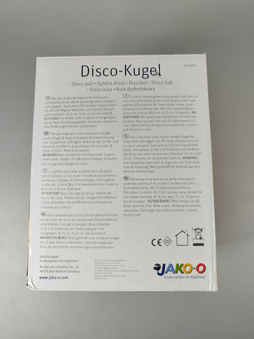 JAKO-O Disco-Kugel mit LED Lichteffekten, OVP