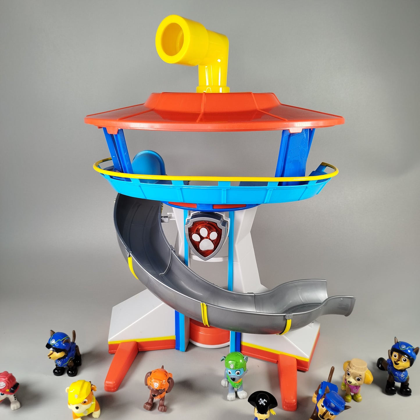 PAW Patrol Figuren Set – Turm & 7 Charaktere, ohne OVP