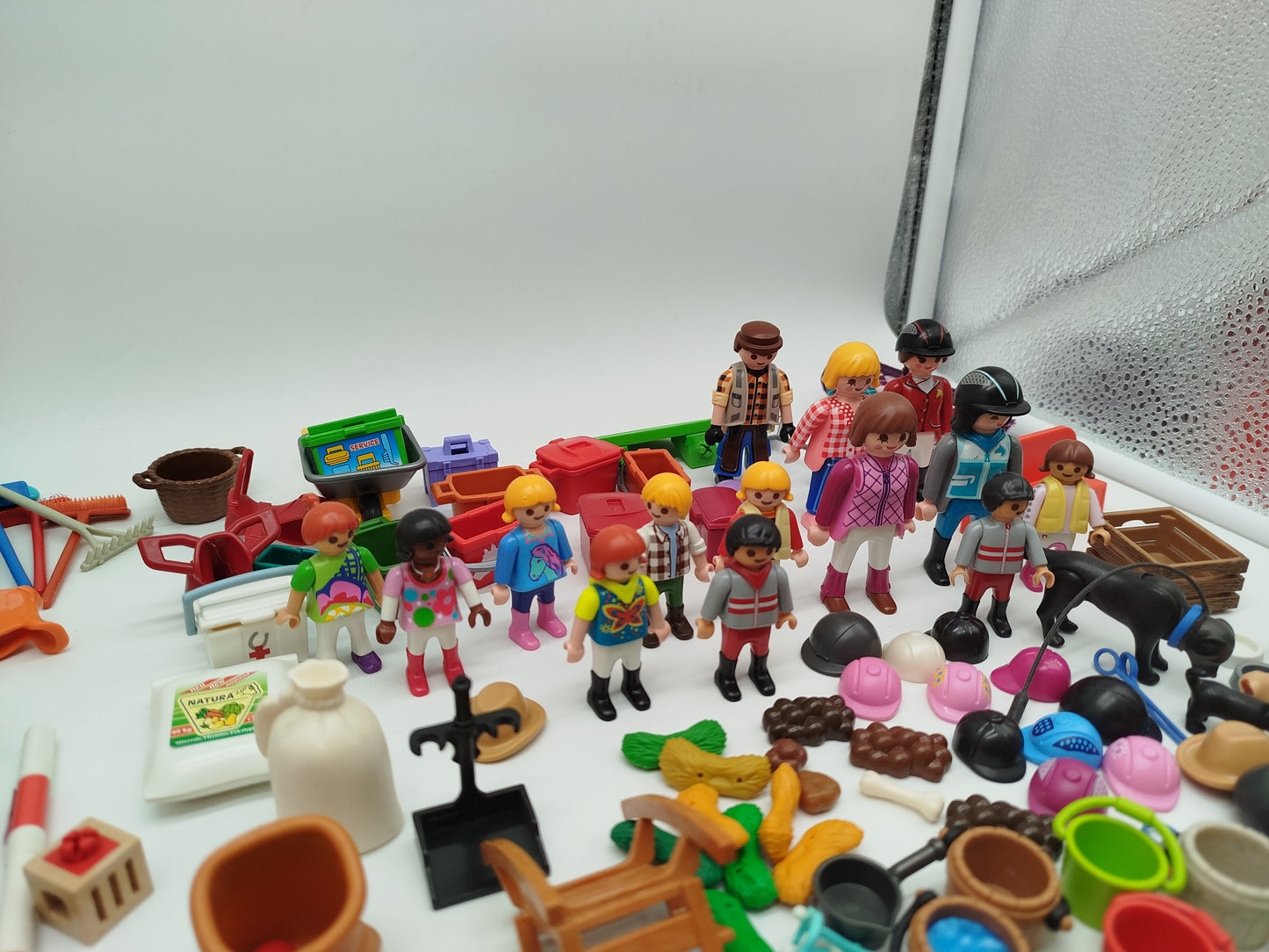 PLAYMOBIL Playmobil-Konvolut ca. 5kg - Reiterhof