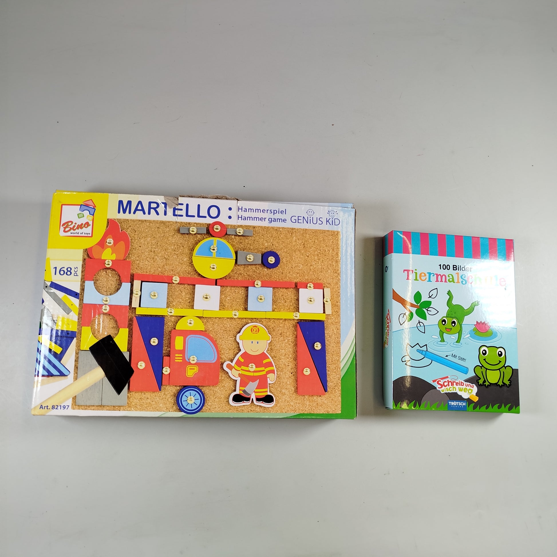 Kreativ&Lernspaß-Set – Martello Hammerspiel & Tiermalschule