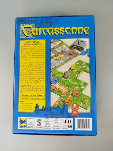 Hans im Glück Brettspiel Carcassonne – Spiel des Jahres 2001
