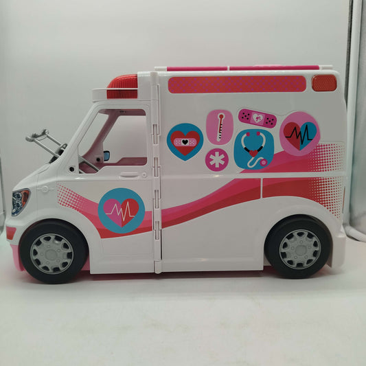 Barbie Bundle 2-in-1 Krankenwagen FRM19 mit Puppe